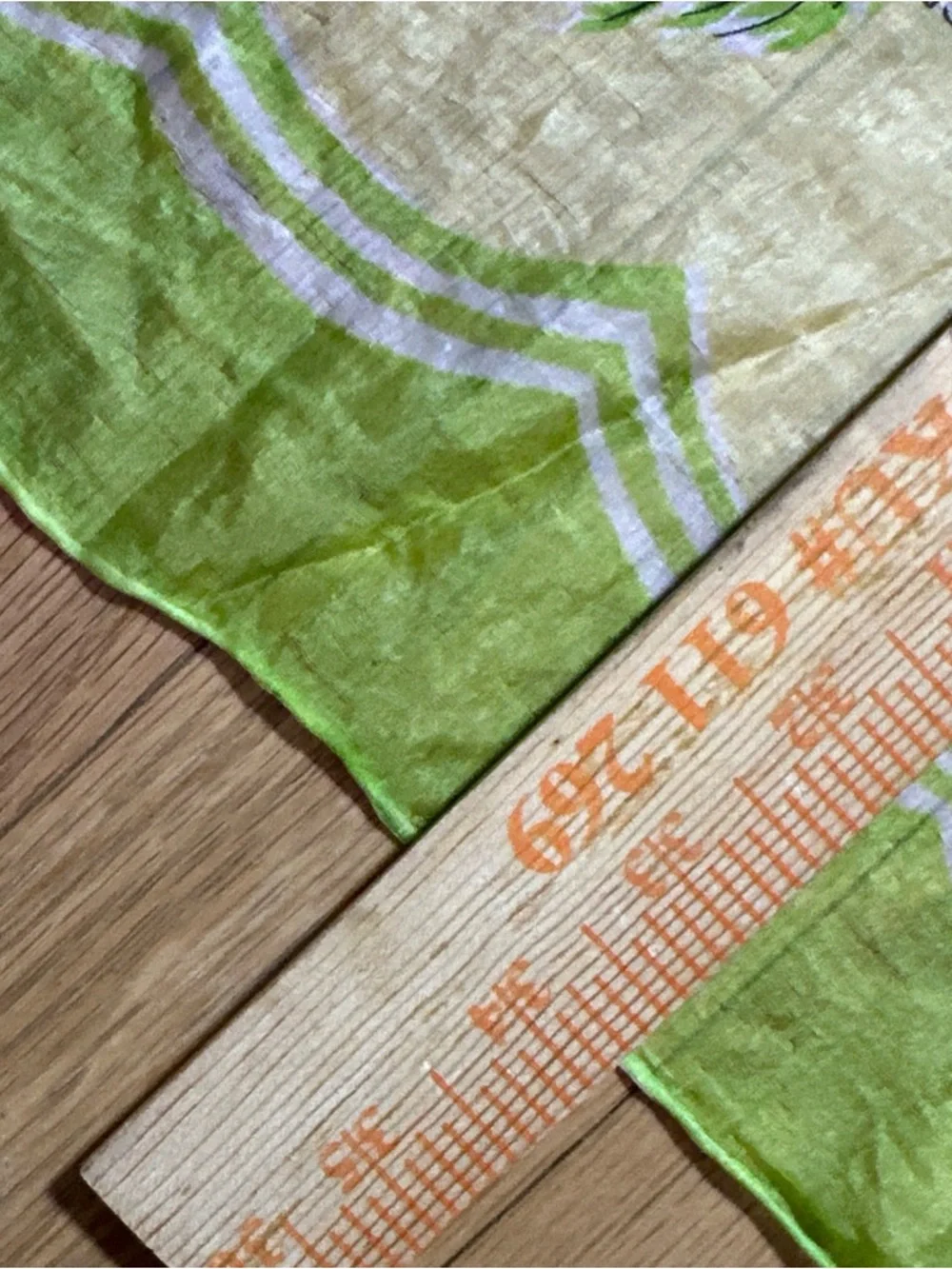 VINTAGE 50'S SILK FLORIDA MAP SCARF